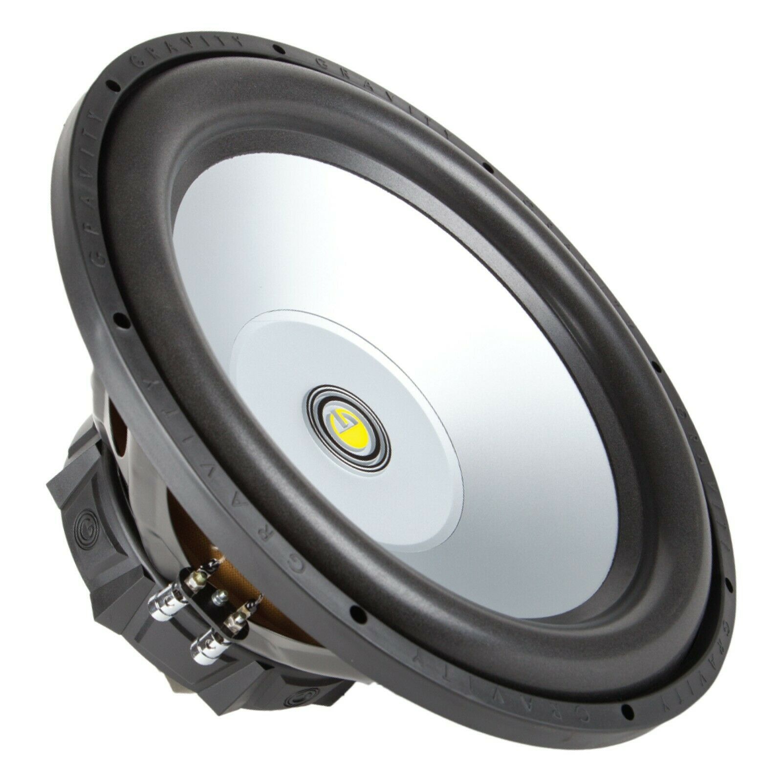 Pair Of Gravity 10” 1500W Car Audio Subwoofers – 4 Ohm DVC – G3-10D4-Pair
