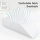 thumbnail image 3 of Almohada De Cuña Para Elevar Las Piernas, Almohada Para Elevar Las Piernas Para Dormir, Transpirable, Fácil De Usar, Blanca, , Extraíble Para Soporte De Rodilla, 3 of 7