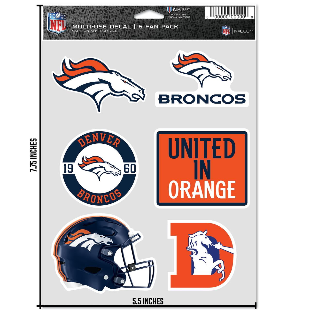 NFL Denver Broncos Prime 5