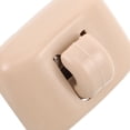 thumbnail image 3 of MLINS Visor Clip Holder Beige Plastic Easy Installation for Makeup Mirror Sunshade and Hook Spacesaving Design, 3 of 8