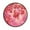 Watercolor Red Maple Leaves, variant on 36.2 Inch Round Floor Mat Watercolor Blue Cornflowers Carpet Decor Rug for Living Room Bedroom