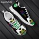 thumbnail image 1 of Zapatillas Doginthehole con estampado de la bandera de Haití, informales, ligeras, de malla transpirable, para hombre, con logotipo personalizado, pedido mínimo 1, 1 of 6
