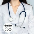 thumbnail image 4 of 2 Sets Stethoscope Ear Tips Bell Covers Earbud Replacements Stethoscope Accessory, 4 of 9
