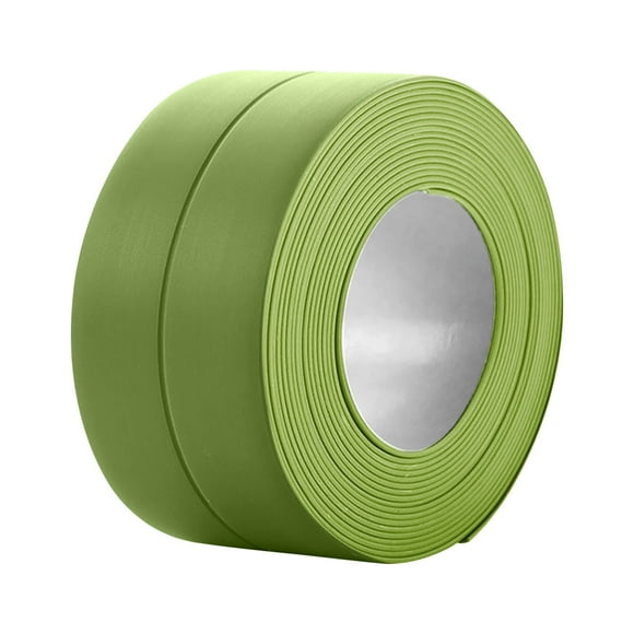Fiudx Cinta Adhesiva Impermeable para Esquinas de Pared, Fácil de Limpiar, Diseño En Ángulo Recto, Pvc, para Uso Doméstico, Baño y Cocina, Aplicación Flexible, 3,2 M de Largo, 3,8 Cm de Ancho.
