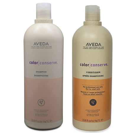 Aveda Color Conserve Shampoo 33.8 oz. & Color Conserve Conditioner 33.8 oz. Combo Pack