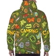 thumbnail image 7 of Pofeuu Camping 1 Print Mens Casual Hooded Collar Drawstring Hoodies Pullover Sweatshirts Casual Long Sleeve Shirts-3X-Large, 7 of 7