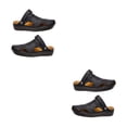 thumbnail image 1 of Minnieouse 1 par de sandalias de hombre Primavera Verano transpirable antideslizante reemplazo senderismo viaje marido padre zapatos regalo negro Negro treinta y nueve 2piezas, 1 of 4