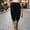 Black, variant on BUIGTTKLOP Women's Plus Size Capri Sweatpants Cotton Drawstring Joggers Cropped Athletic Lounge Pants with Pockets