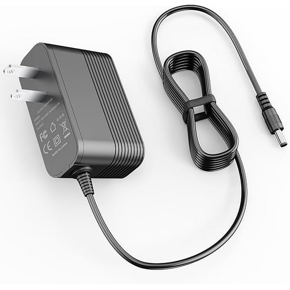 Wanhoo 15V 1A Charger for Peak 450A 500A 600A 800A 1000A Portable Car Jump Starter Compatible with Gooloo GP03B DBpower DJS60 Schumacher SL65 TACKLIFE Auto Battery Boosters Power Cord Adapter