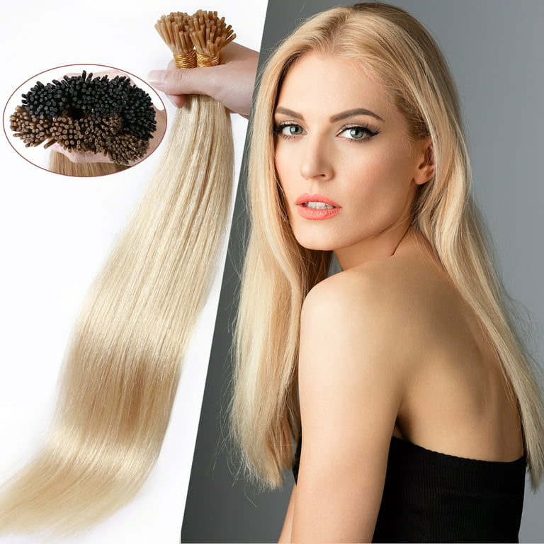 I-Tip Hair Extensions - 100% Virgin Remy Human Hair