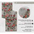 thumbnail image 4 of Vargottam Twill Cotton Table Runner Premium Florals Print Table Decor Soft & Durable, 14-Inch Wide Machine Washable For Boho, Farmhouse, Rustic Interiors, 4 of 6