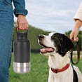 thumbnail image 3 of Distributeur d'Eau Portable pour Animaux - Design en Acier Inoxydable Durable - Adapté aux Animaux pour une Utilisation Intérieure et Extérieure, 3 of 4