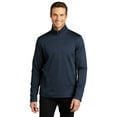 thumbnail image 1 of Port Authority Chandail en Polaire à Motif Diamant et Fermeture Éclair 1/4 pour Hommes F248, 1 of 1