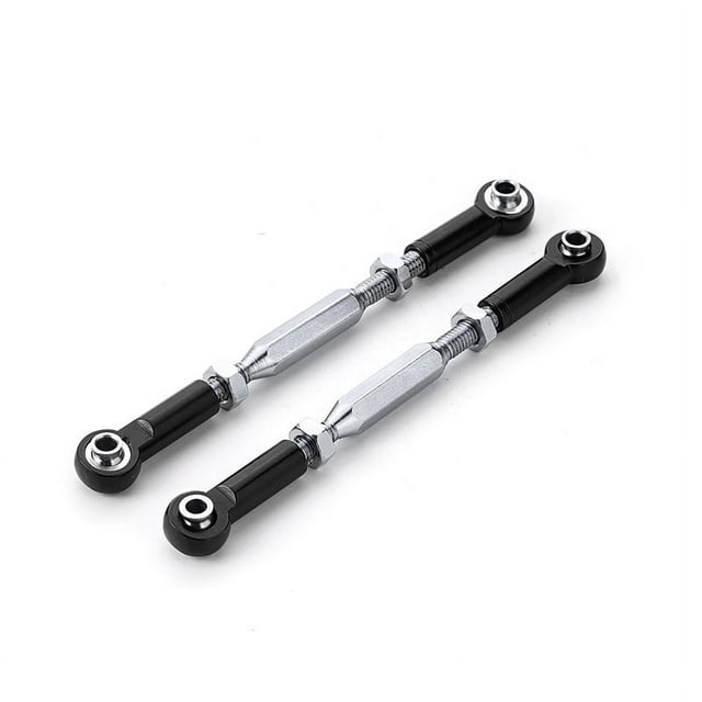 fastboy RCGOFOLLOW 1/10 Aluminum Alloy Durable Steering Link Rod Steering Linkage Tie Rod For SLASH 4x4 RC Car Part Black