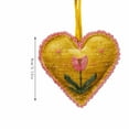 thumbnail image 3 of Valentines's Day Heart Felt Ornaments,Felt Hanging Ornament 3.14 Inch Heart Shaped 3D Hanging Decors for Valentine's Day Wedding Party Decorations, 3 of 3