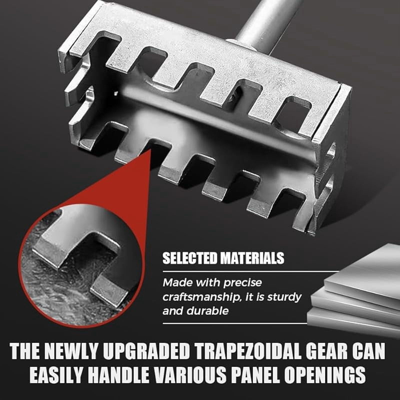 86 Line Box Socket Hole Punch, Stainless Steel Rectangle Slot Cutter, Creative Square Hole Cutter for Electrical Box, Easy One Step Hole Cutting Tool (2PCS)