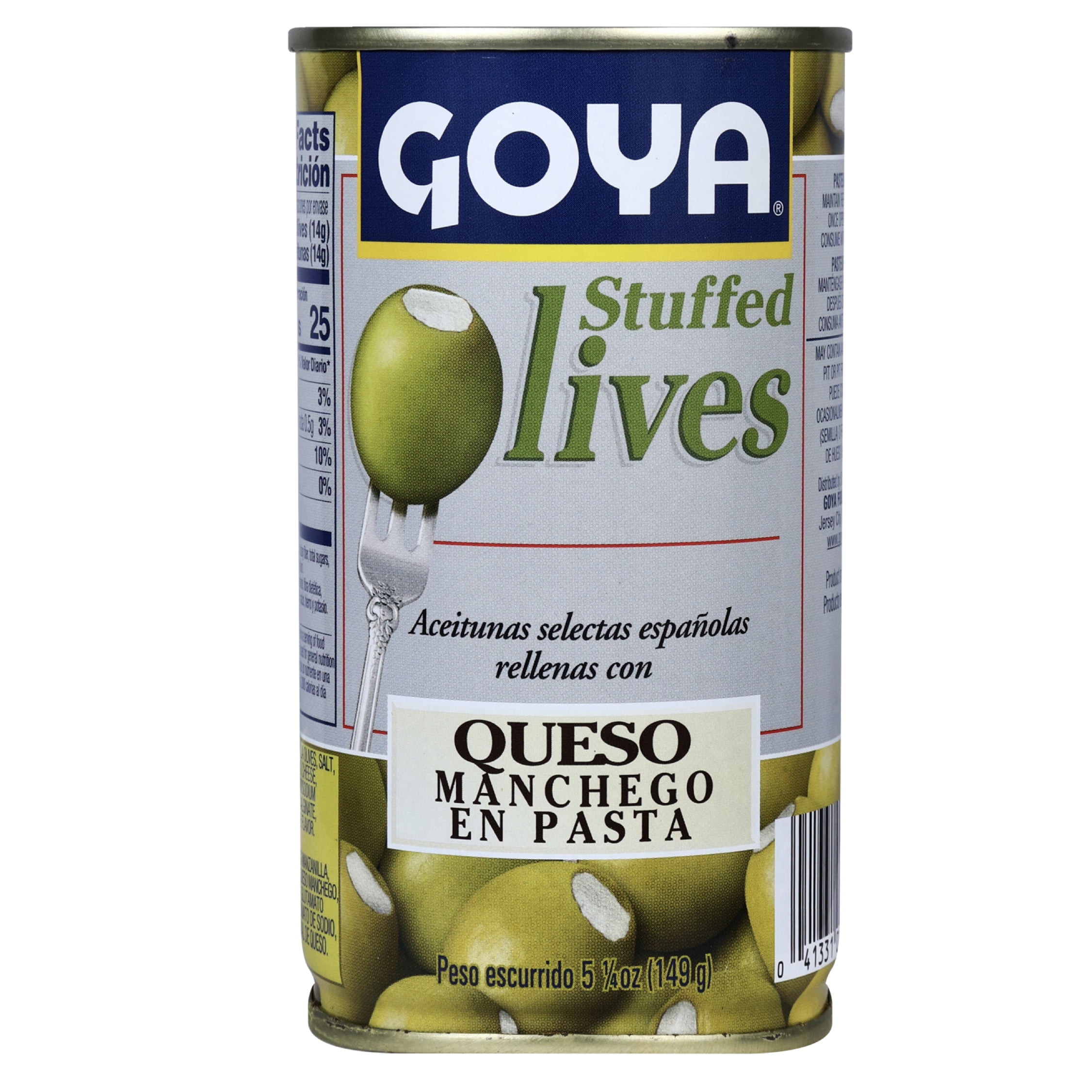 Faroliva Manzanilla Olives Stuffed With Anchovy – 12.35 Oz Jar (6 Pack) – Premium Spanish Olives For Appetizers, Salads & Martinis