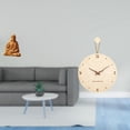 thumbnail image 2 of Estatua del Corazón de Jesús,Estatua del Sagrado Corazón de Jesús para decoración del hogar,Figura católica de Jesús,Reloj de pared,Reloj de pared decorativo para sala de estar,silencioso, 2 of 8