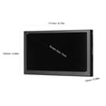 thumbnail image 2 of Graflsoa Moniteur Portable IPS de 7 Pouces avec Résolution 1024x600, Angle de Vision de 178°, Haut-Parleurs Intégrés et Écran Tactile Capacitif, 2 of 6