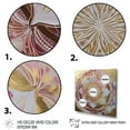 thumbnail image 3 of Designart "Rose Gold Mandala II" Boho Mandala Wall Art Living Room, 3 of 5