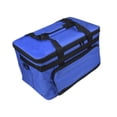 thumbnail image 3 of Bolsa de almacenamiento de arte, bolsa de manualidades de viaje con correa de hombro ajustable, organizador de herramientas de dibujo premium, caja de S azul, 3 of 8