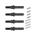 thumbnail image 1 of Front Rear Portal Stub Axle For 1/24 Rc Car Portal Stub Axle 4Pcs Steel Front Rear Portal Stub Axle Drive Shaft For FMS FCX24 1/24 RC Car Upgrade Accessories, 1 of 8