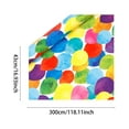 thumbnail image 3 of 6/5/4/3/2/1pcs Birthday Wrapping Paper Birthday Gift Wrapping Paper Wrapping Paper Roll For Boys Girls Kids Men Women Colorful Happy Birthday Gift Wrap Gift Wrap Paper For Birthday Party Holiday, 3 of 8