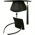 thumbnail image 4 of Censtreet Matte Graduation Cap with Tassel for High School & Bachelor, 4 of 5