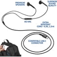 thumbnail image 3 of NSKBBM-Zenith USB C Headphones for iPhone 17 16 15 Pro Max Plus Air iPad Pro Air, 5 Years Warranty, USB-C Earbuds for Samsung Galaxy S24 S23 Ultra S22 S21 S20 A55 A54 A53, USB Type C Earphones - Blac, 3 of 4