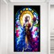 thumbnail image 1 of Pintura de diamante 5D DIY Full Round Drill Rose Girl Home Decor (A7617) JShteea El nuevo, 1 of 9