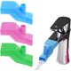 thumbnail image 1 of Set of 6 Silicone Faucet Extenders for - For Kitchen, Bathroom, Blue, Pink, Green, 7cm, faucet connection, 1 of 5