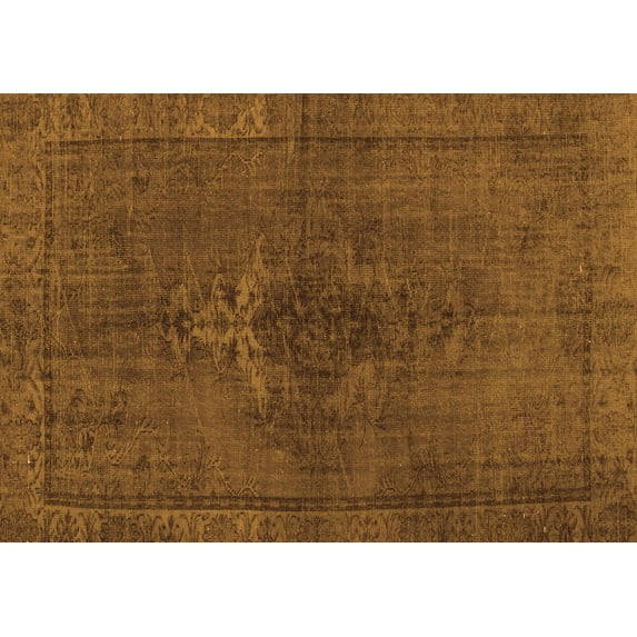 Ahgly Company Indoor Rectangle Persian Orange Traditional Area Rugs, 2' x 5'