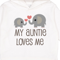 thumbnail image 3 of Inktastic My Auntie Loves Me Toddler Hoodie, 3 of 4