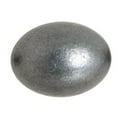 thumbnail image 2 of Utopia Alley HW340PLAI011 Danbury Oval Cabinet Knob  Antique Iron  1-1/4 inch  Single, 2 of 7