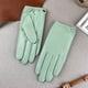 thumbnail image 2 of Guantes de piel auténtica para mujer, de primavera y otoño, finos, para pantalla táctil, para conducir, ciclismo, coche eléctrico, sencillos, de moda, cortos, de primera capa, de piel de oveja, 2 of 5