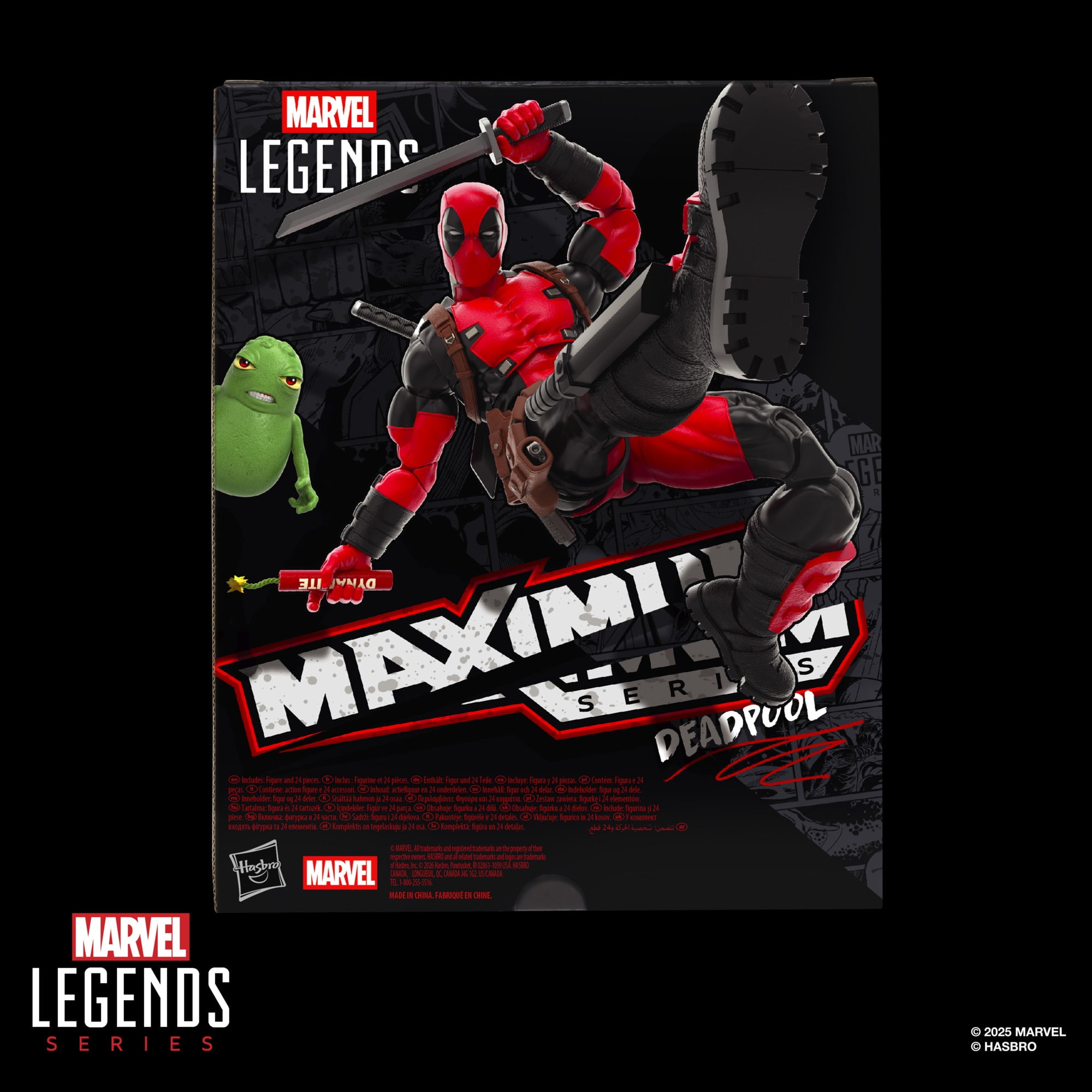 Marvel Comics - Marvel Legends Maximum Series - Deadpool Action Figure with Doop