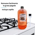 thumbnail image 3 of BRUMA Quitacochambre Profesional 1 L Desengrasante Potente para Parrillas Estufas Ollas y Sartenes Incluye Brocha, 3 of 6