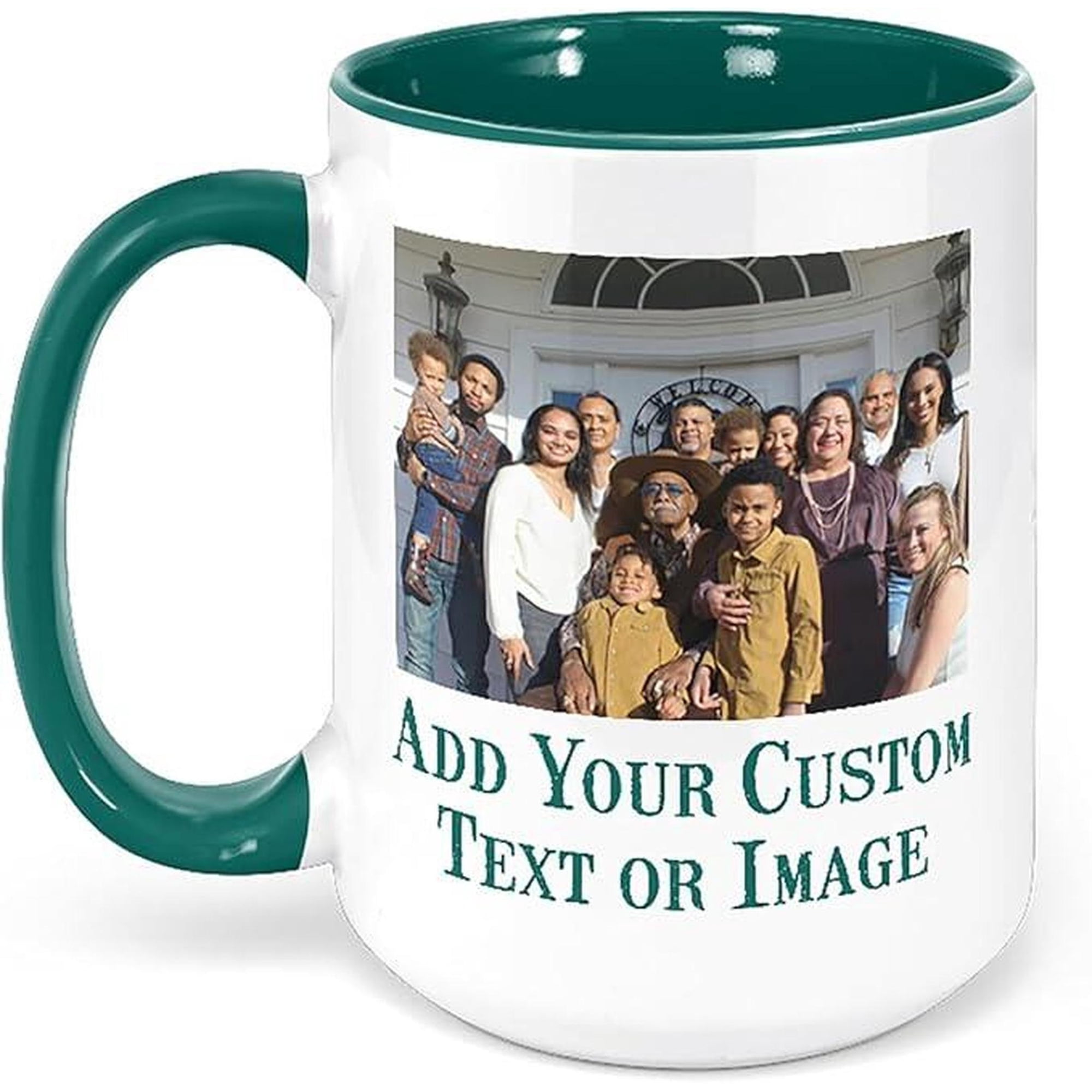 Personalized Coffee, Custom Photo Text 15Oz Ceramic, Customized Picture, AURORAVALLEY, 11oz-15oz Mug