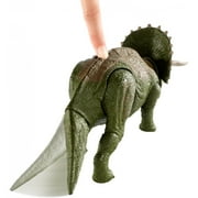 Jurassic World Dino Rivals Dual Attack Triceratops Dinosaur