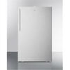 Accucold CM411LBI7SSHVADA 39.5 in. Built-in ADA Height General Purpose Refrigerator-Freezer with Lock - White