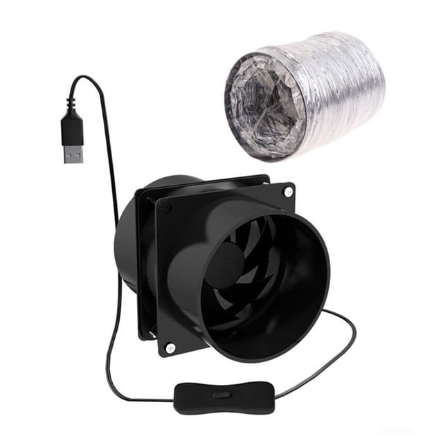 Advancent El ventilador extractor de humos absorbe los olores y el humo con facilidad para el garaje del baño del hogar Accesorios para electrodomésticos ventilador+3m