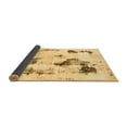 thumbnail image 2 of Ahgly Company Indoor Rectangle Abstract Brown Modern Area Rugs, 5' x 8', 2 of 4