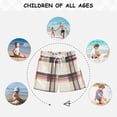 thumbnail image 6 of FORMRS Boys Swim Trunks Quick Dry Mesh Liner Boardshorts Sizes XS-XL, Red Tartan, 6 of 7