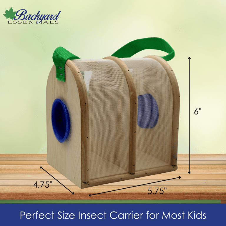 Backyard Essentials Bug Box Carrier Science Outdoor Toys for Kids
