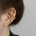 thumbnail image 5 of Punk Dragon Cuff Earring Gold Dragon Cartilage Earring Ancient Dragon Ear Crawler Earring Metal Dragon Climber Earring Jewelry for Women, 5 of 13