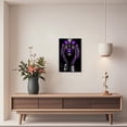 thumbnail image 3 of ZHONGYUTONG African American Wall Art Black Girl Canvas Print Fashion Black Women Pictures Modern Artwork for Living Room Decor Framed (12.00" x 18.00"), 3 of 5