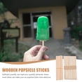 thumbnail image 4 of 100 Pcs DIY Popsicle Making Wooden Sticks Jumbo Craft Sticks Ice Popsicle Making Rods, 4 of 8