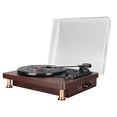 thumbnail image 1 of Bluetooth Record Player,Bluetooth Record Player 3 Speed Turntable Record Player Turntable Phonograph Extended Durability, 1 of 9