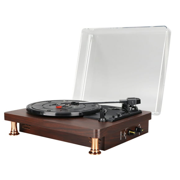 Bluetooth Record Player,Bluetooth Record Player 3 Speed Turntable Record Player Turntable Phonograph Extended Durability