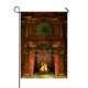 thumbnail image 1 of ABPHQTO Chimenea Navidad Holly Wreath Garland Medias Hogar Exterior Jardín Bandera Casa Banner 70x100 cm, 1 of 1